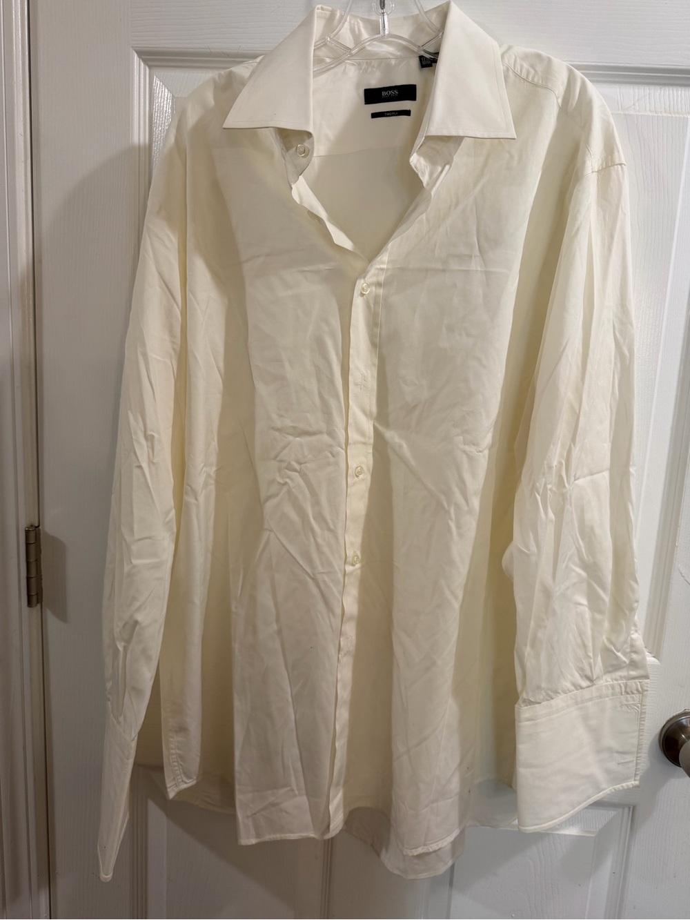 BOSS Hugo Boss Two Ply Dress Shirt 17.5 32/33